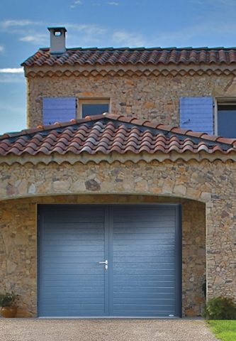 Porte de garage battante