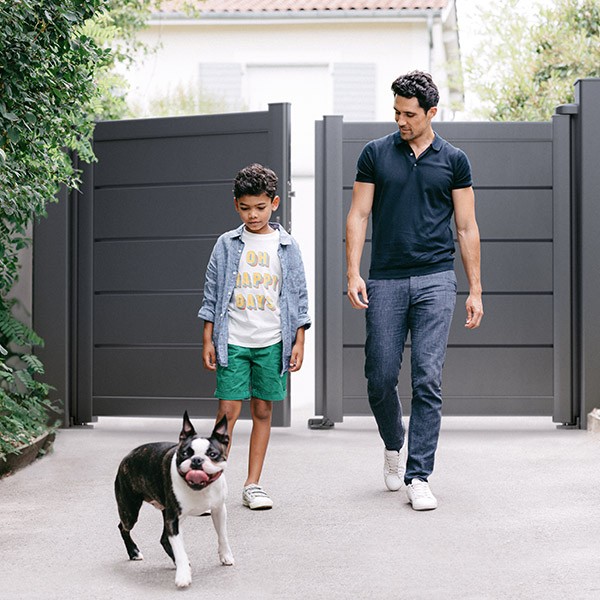 Le portail battant Le portail battant