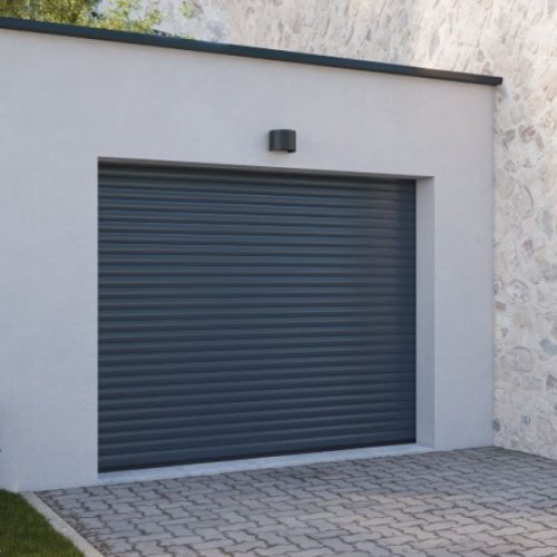 La porte de garage enroulable