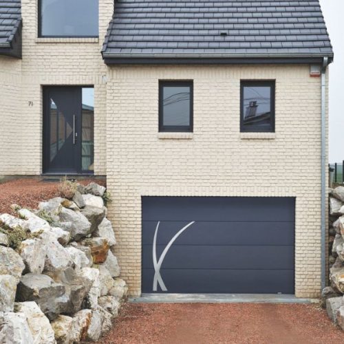 La porte de garage sectionnelle