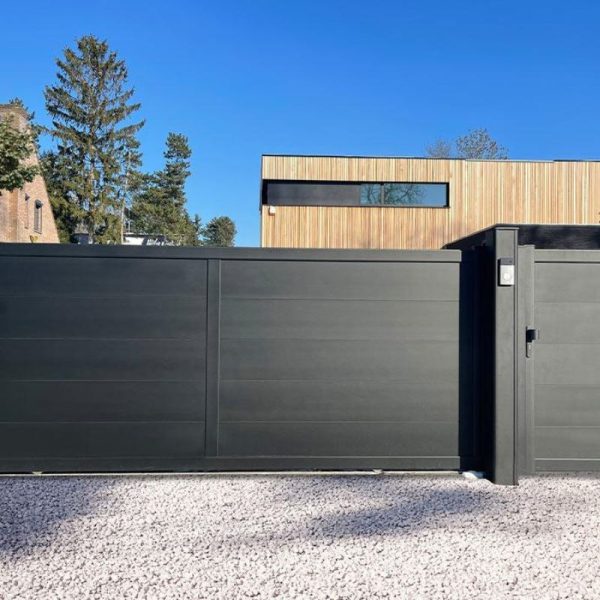 Le portail coulissant Le portail coulissant