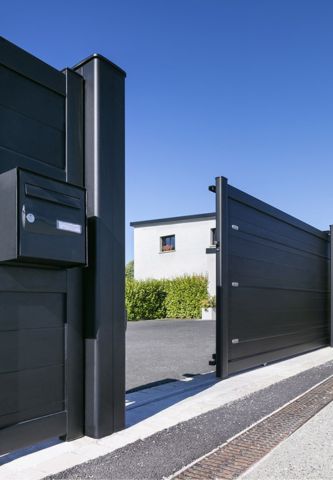 Le portail coulissant