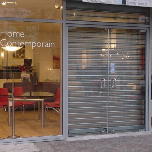 Les rideaux métalliques