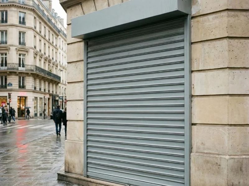 Installation de rideau métallique à Paris